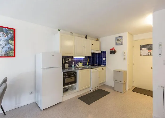 아파트 Appt 4 Pers Centre Village Balcon Draps Fournis Garage Accueil Velo Fibre 생라리술랑