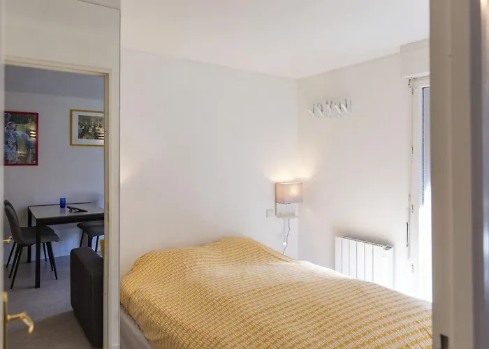 아파트 Appt 4 Pers Centre Village Balcon Draps Fournis Garage Accueil Velo Fibre *