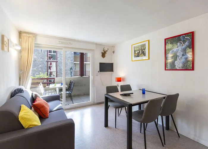 아파트 Appt 4 Pers Centre Village Balcon Draps Fournis Garage Accueil Velo Fibre